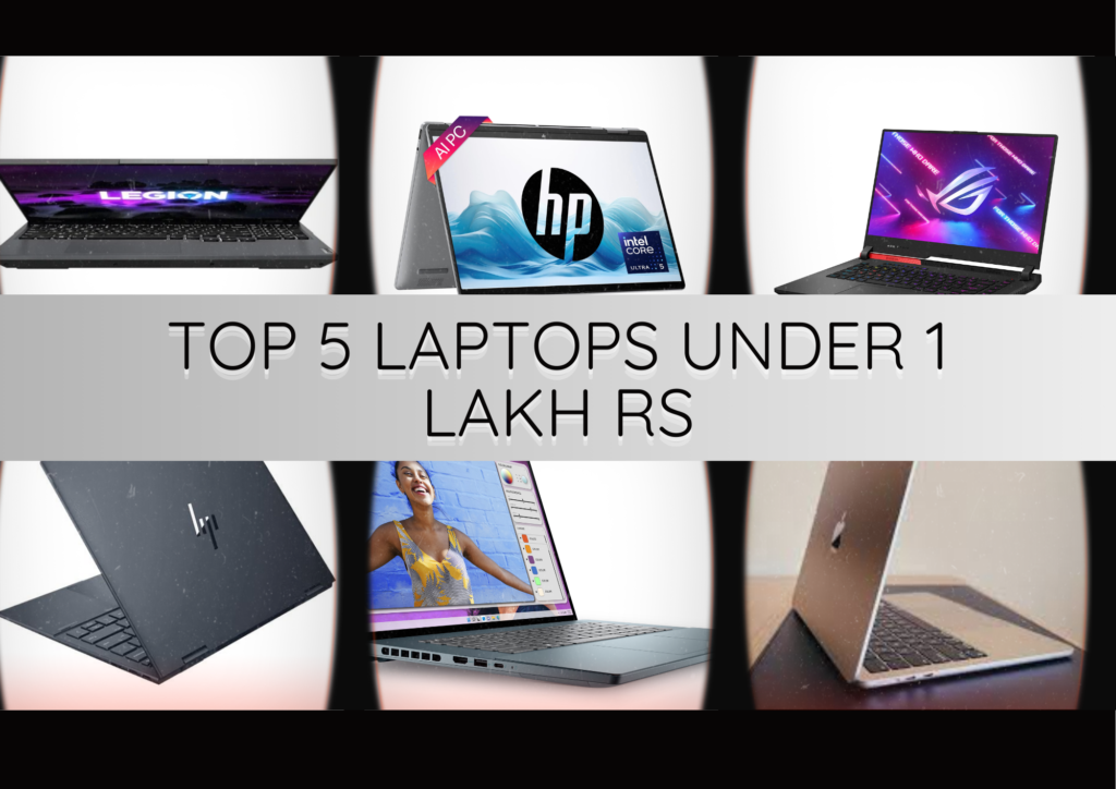 Top 5 laptops under 1 lakh